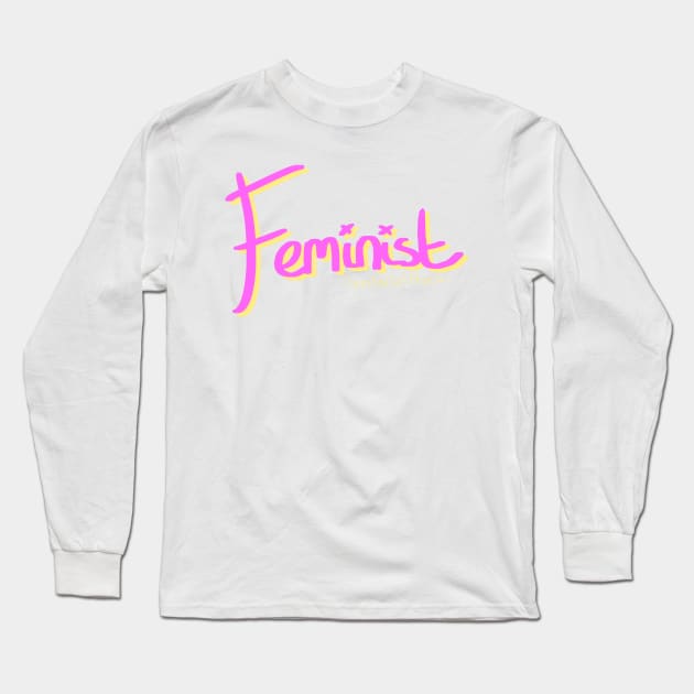 Feminist Long Sleeve T-Shirt by SpectacledPeach